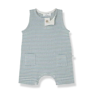 One More In The Family- MAURO Romper (shark)