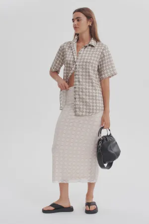 Oscar Shirt Geo Floral