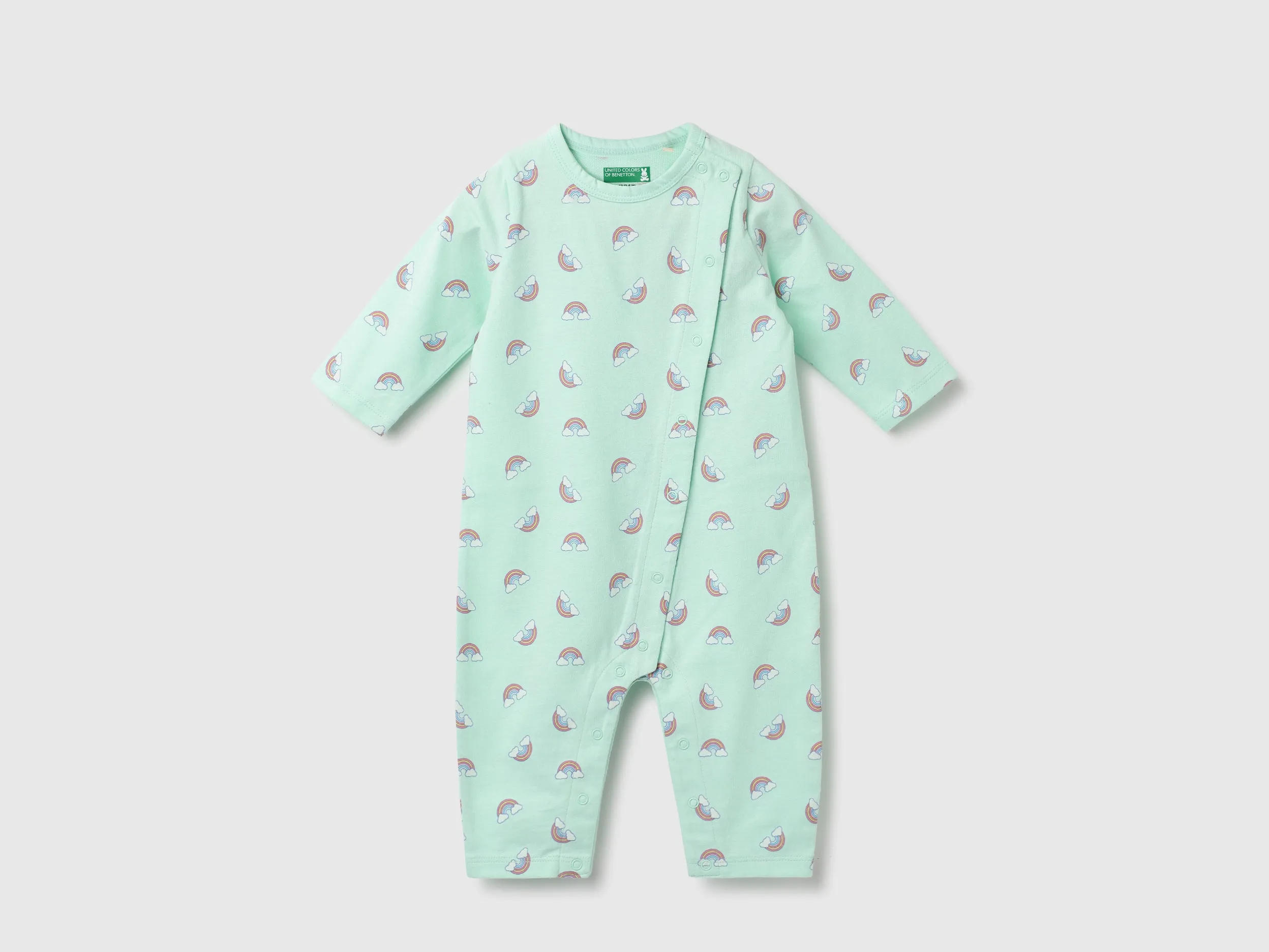 Pack of 2 100% Cotton Round Neck Full Sleeves Baby Rompers