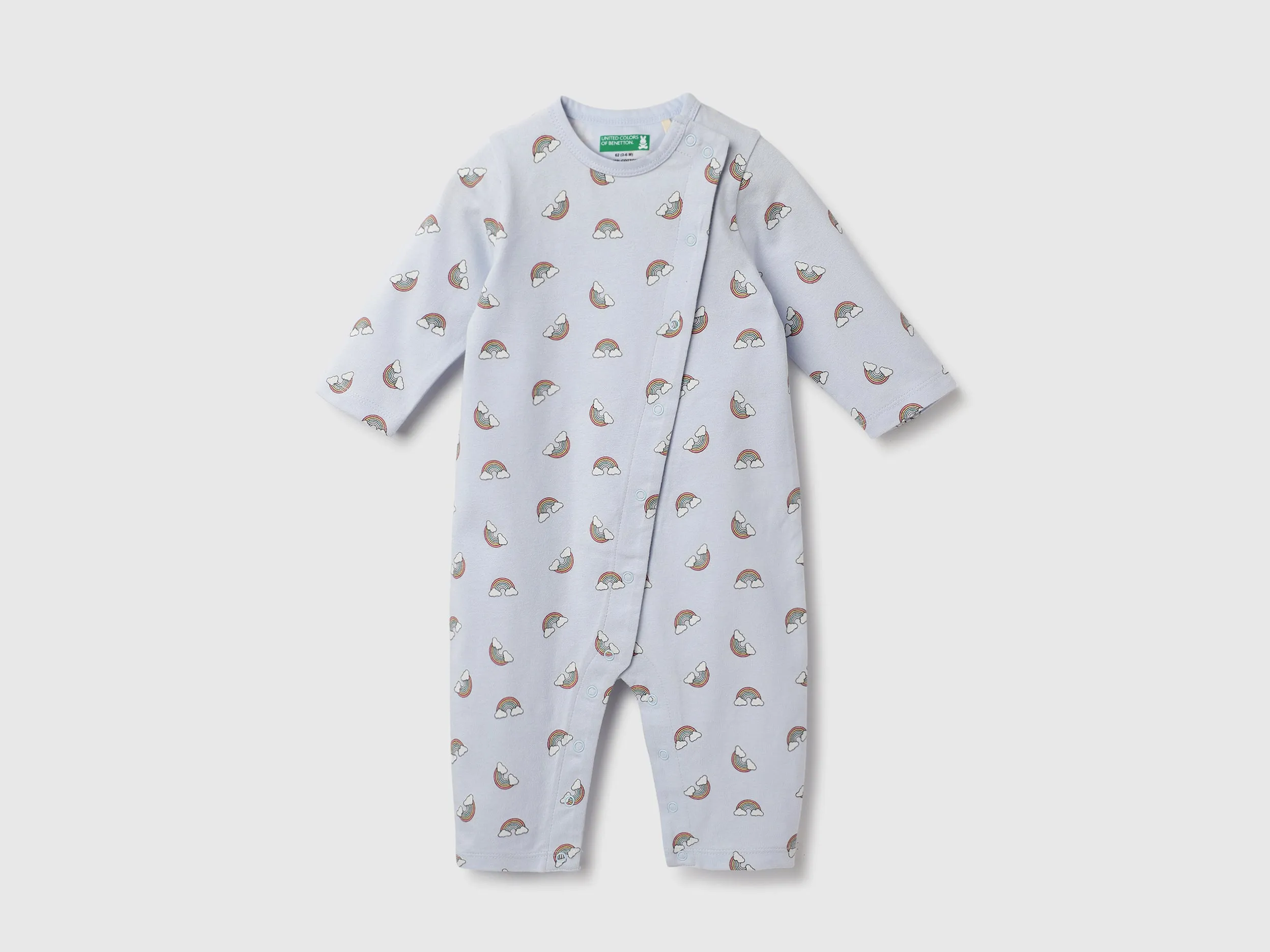 Pack of 2 100% Cotton Round Neck Full Sleeves Baby Rompers