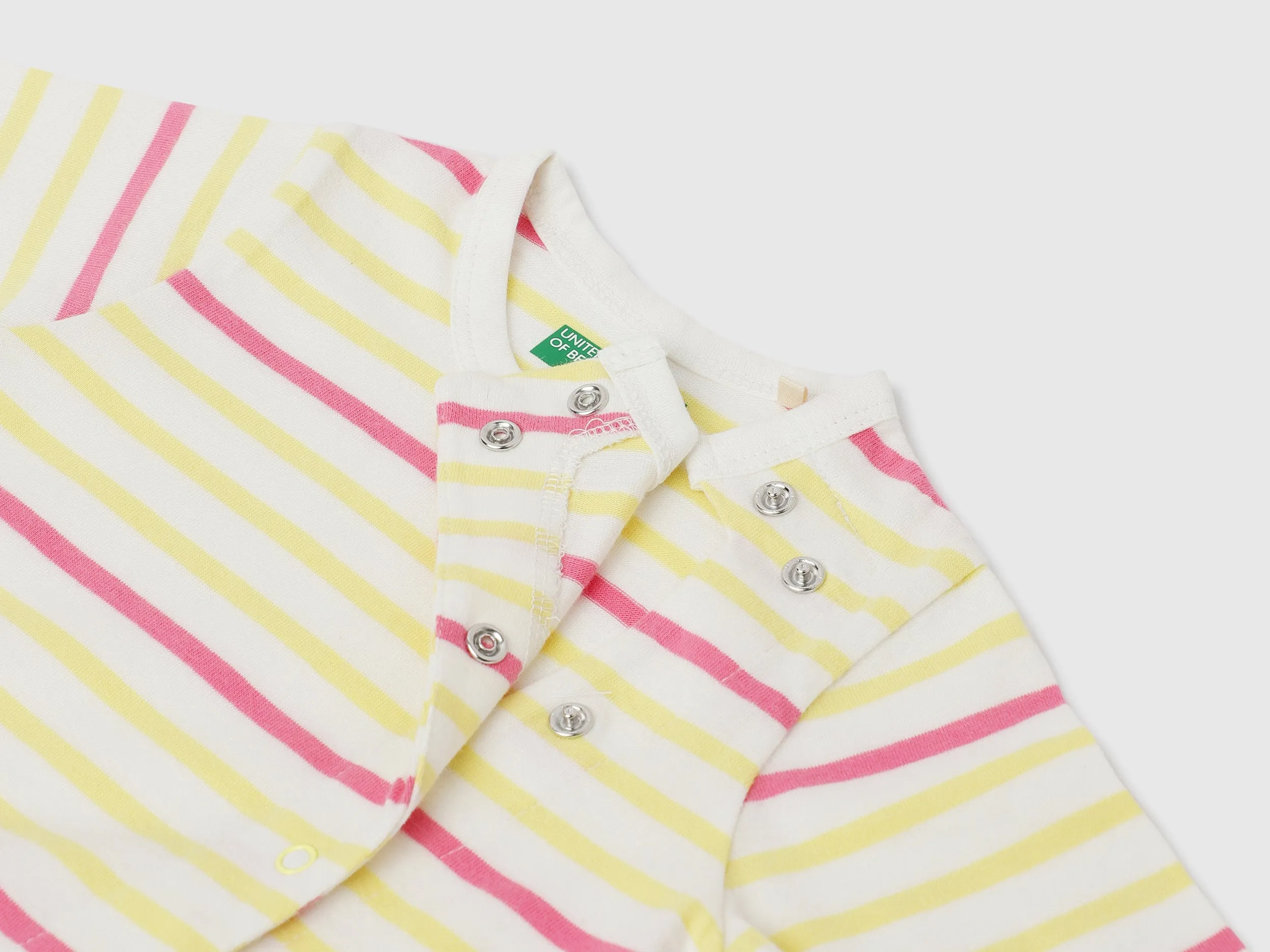 Pack of 2 100% Cotton Round Neck Full Sleeves Baby Rompers