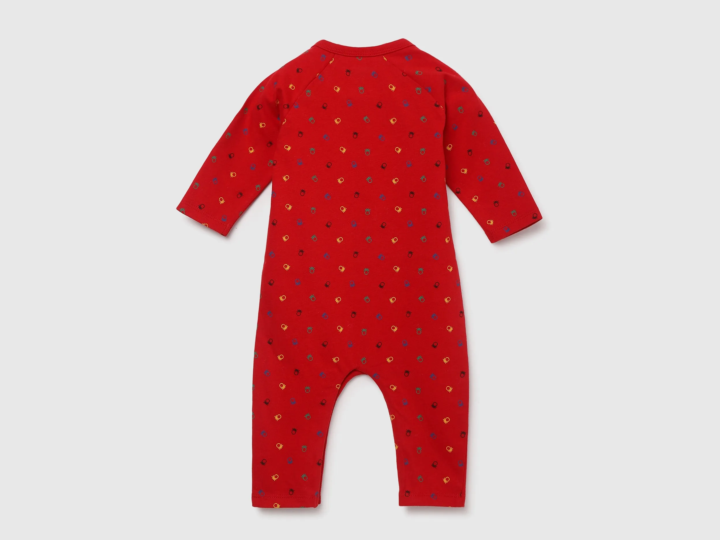 Pack of 2 100% Cotton Round Neck Full Sleeves Baby Rompers