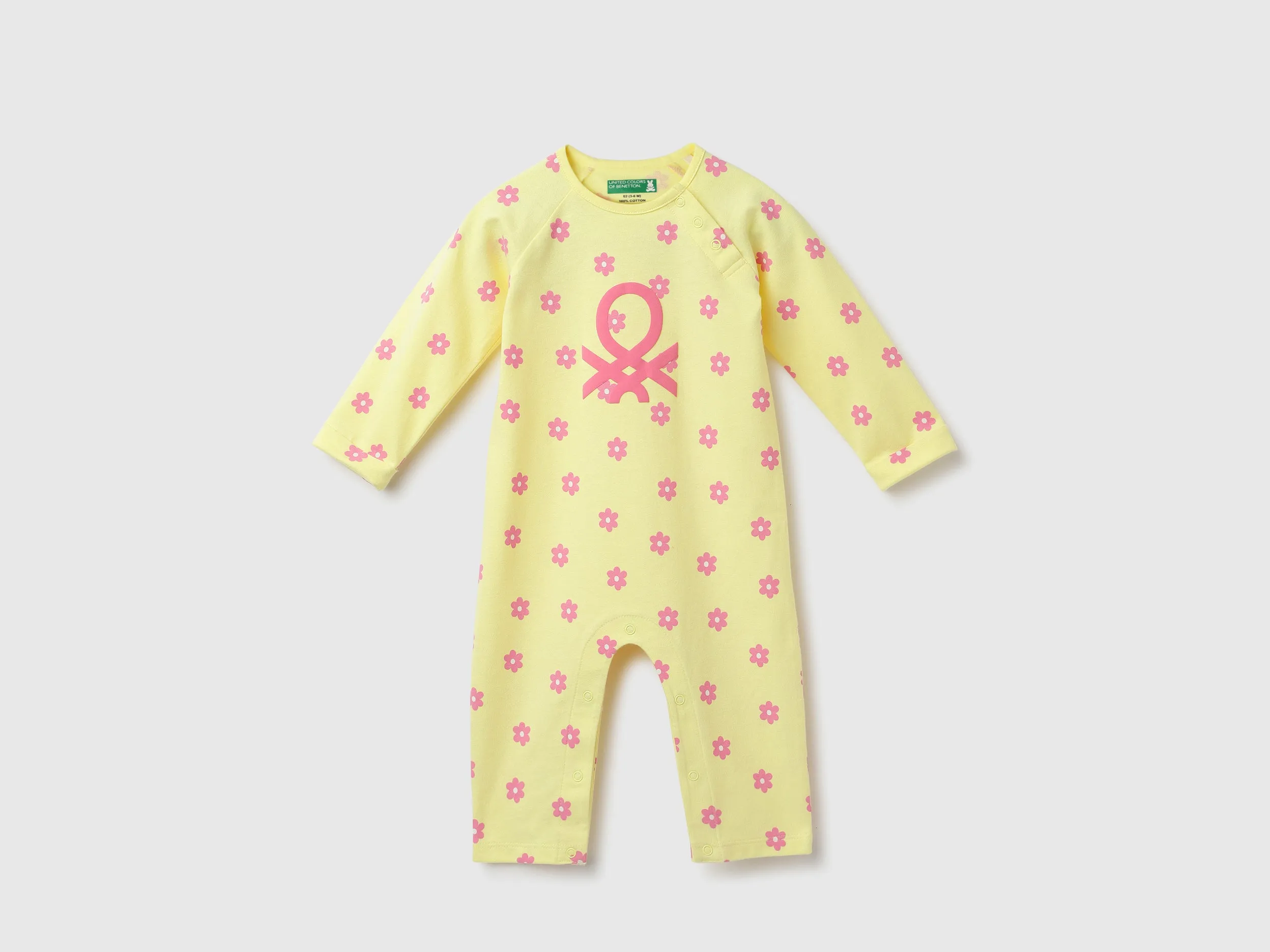 Pack of 2 100% Cotton Round Neck Full Sleeves Baby Rompers
