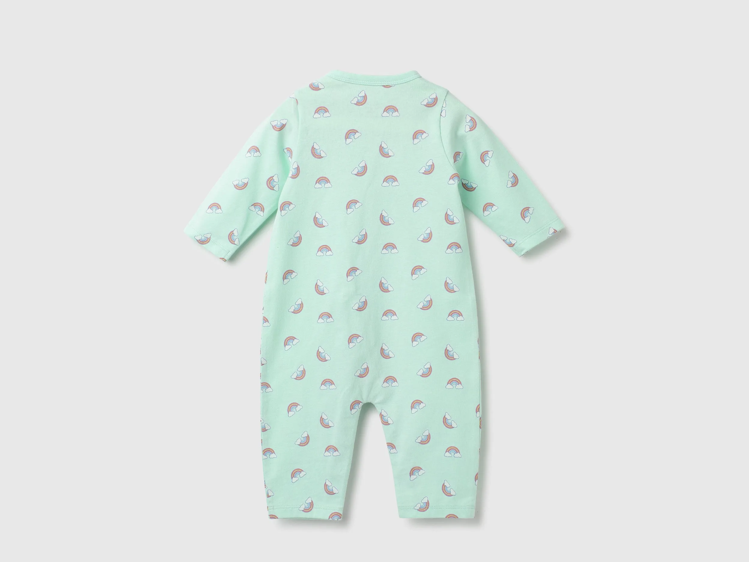 Pack of 2 100% Cotton Round Neck Full Sleeves Baby Rompers