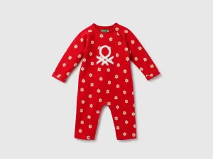 Pack of 2 100% Cotton Round Neck Full Sleeves Baby Rompers