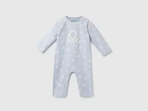 Pack of 2 100% Cotton Round Neck Full Sleeves Baby Rompers