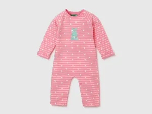 Pack of 2 100% Cotton Round Neck Short Sleeves Baby Rompers