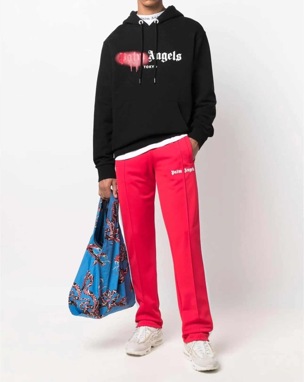 Palm Angels Tokyo Spray cotton hoodie