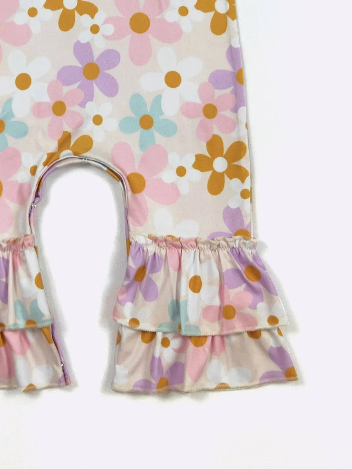 Pastel Daisy Baby Romper