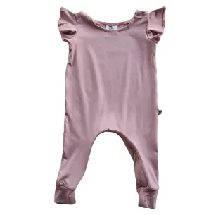Pink Flutter Romper