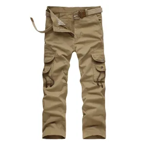 Pockets Loose and Versatile Outdoor Trousers Overalls