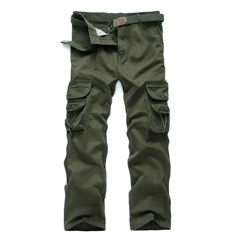 Pockets Loose and Versatile Outdoor Trousers Overalls