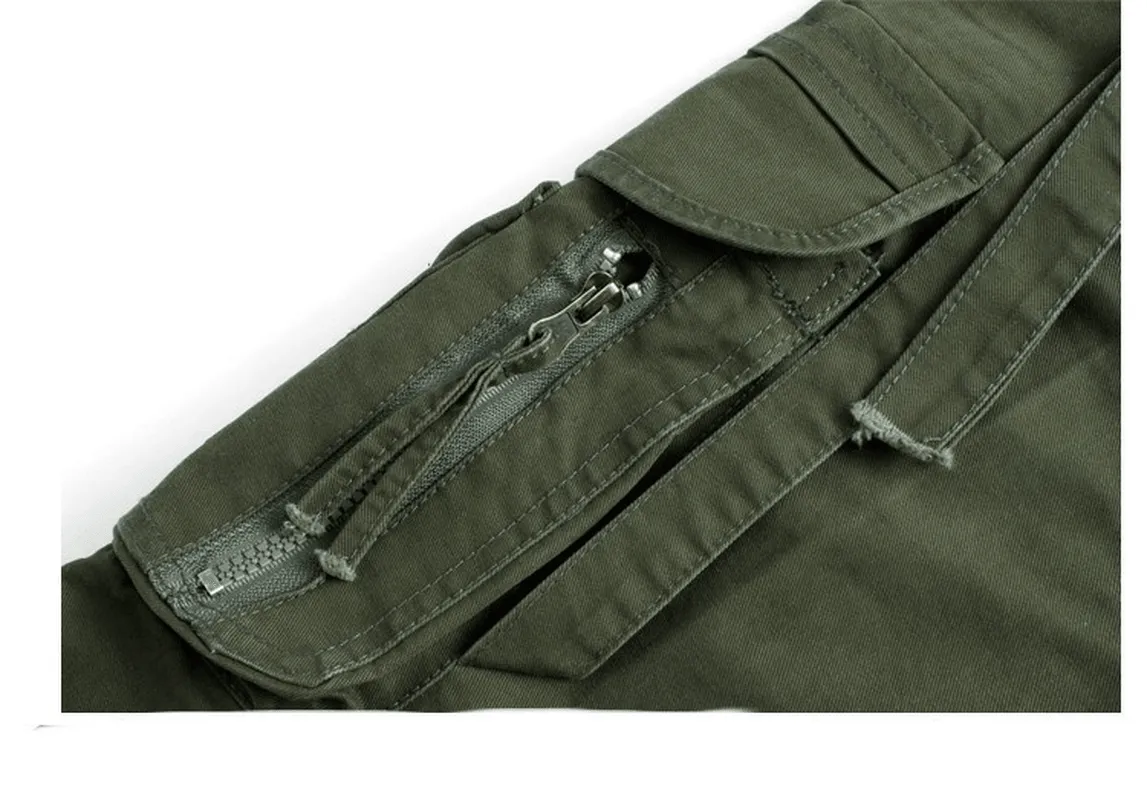 Pockets Loose and Versatile Outdoor Trousers Overalls