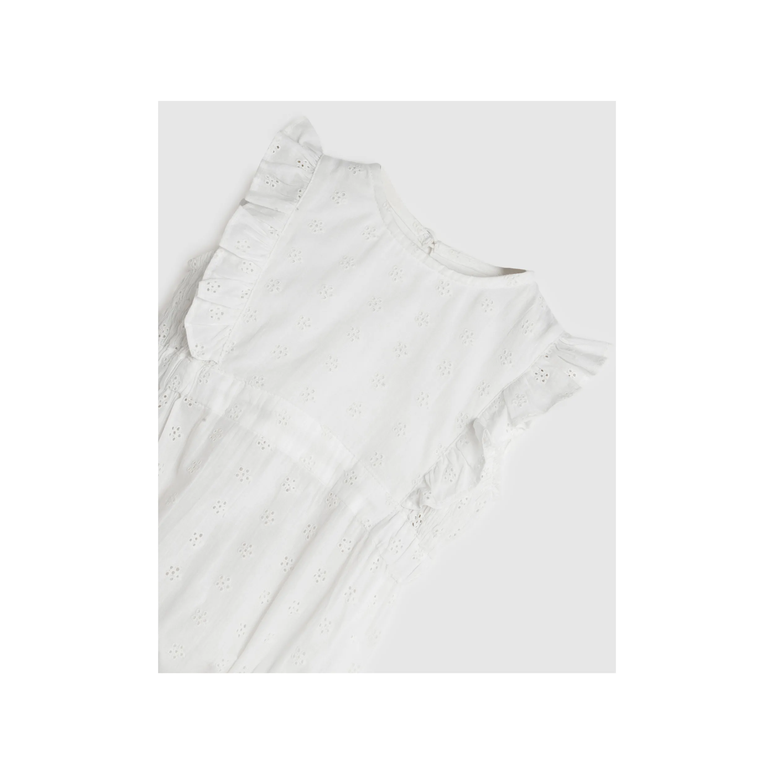 Primrose Playsuit - White
