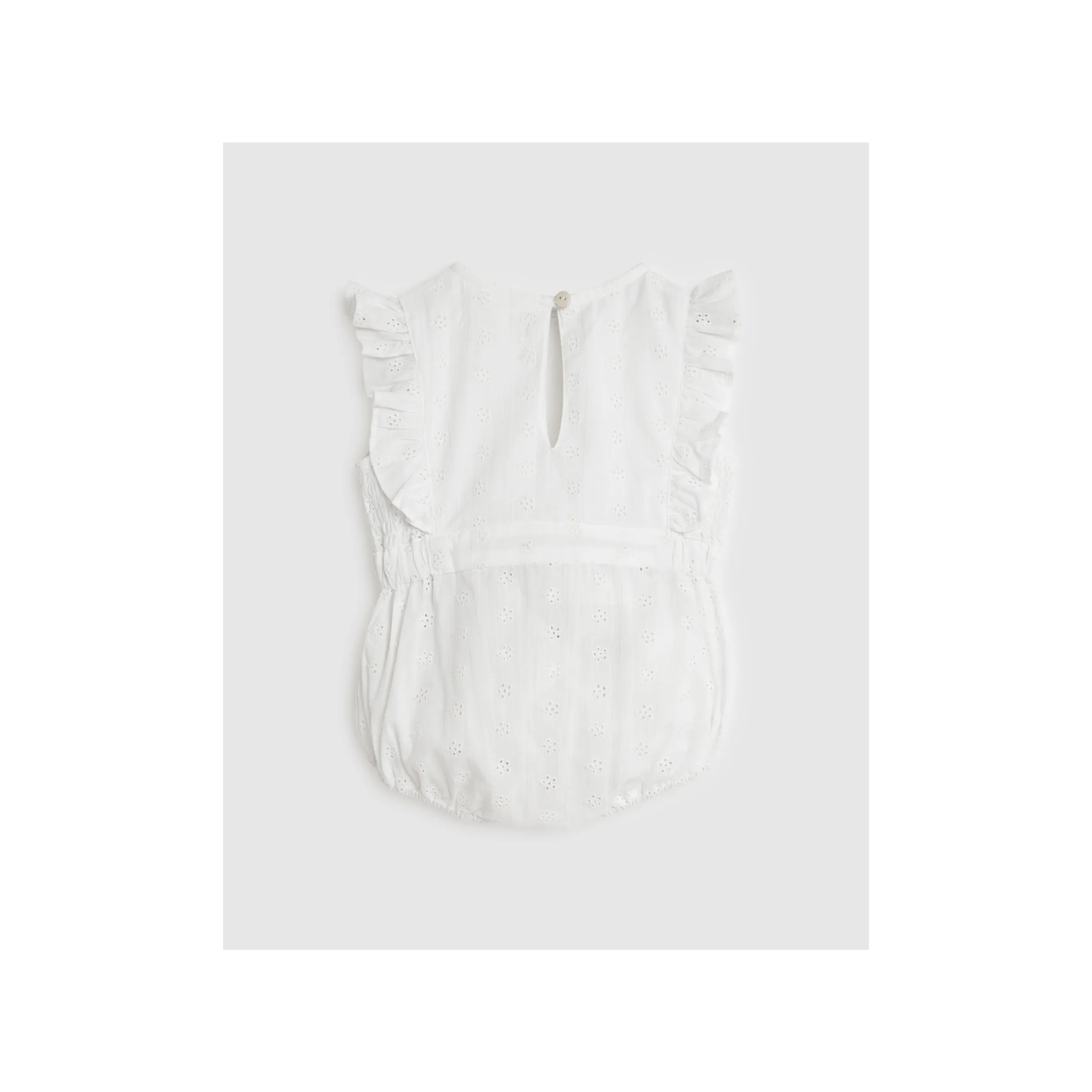 Primrose Playsuit - White