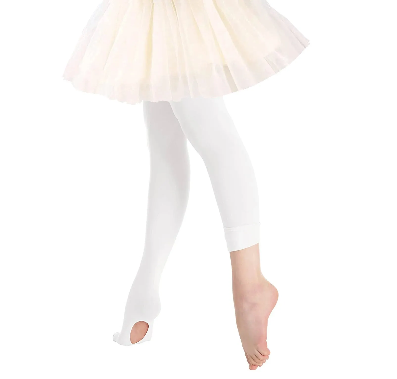 Pro Dance Tights for Girls: Ballet and Gymnastic Legging Stockings for Toddlers