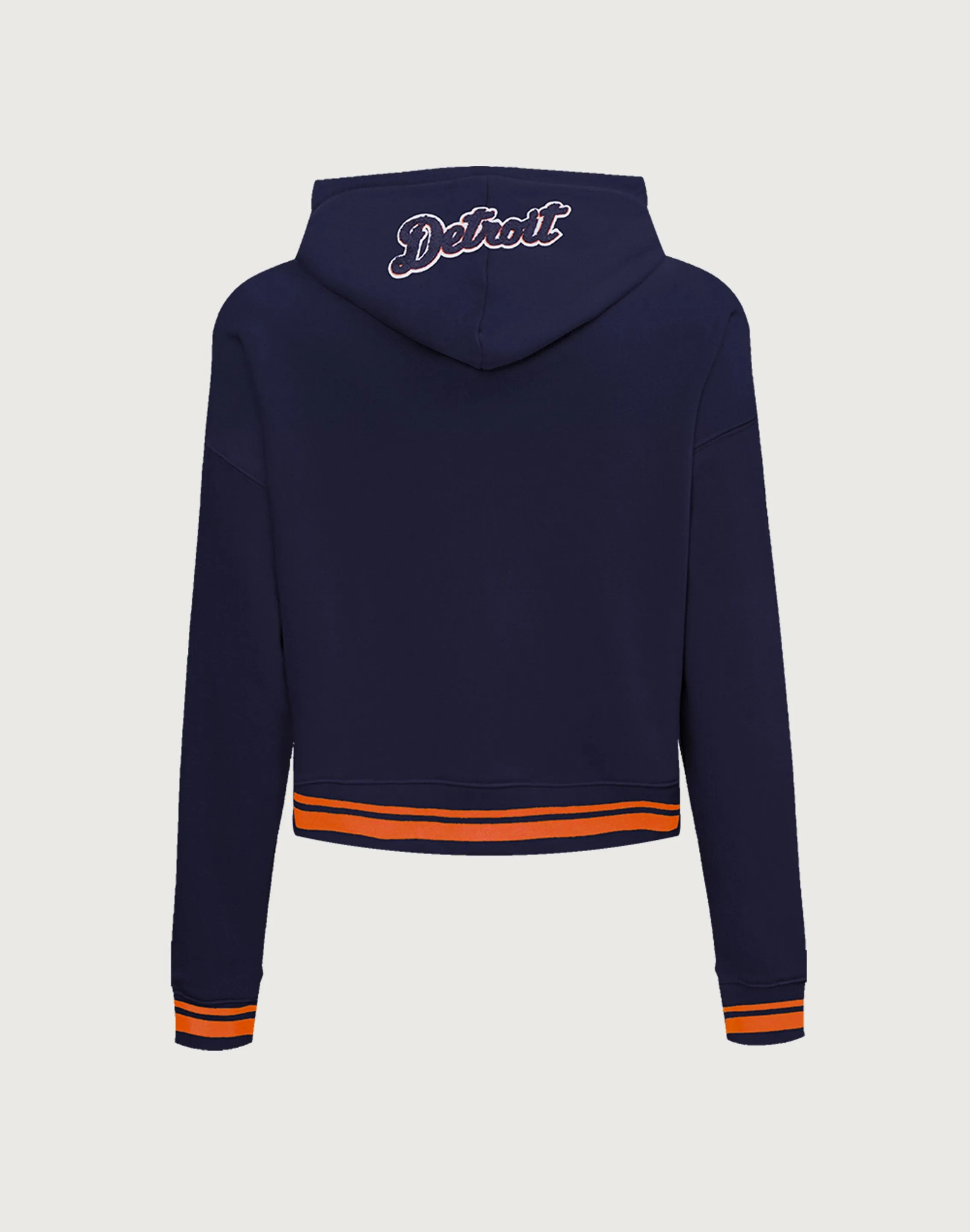 Pro Standard Detroit Tigers Mashup Rib Cropped Hoodie