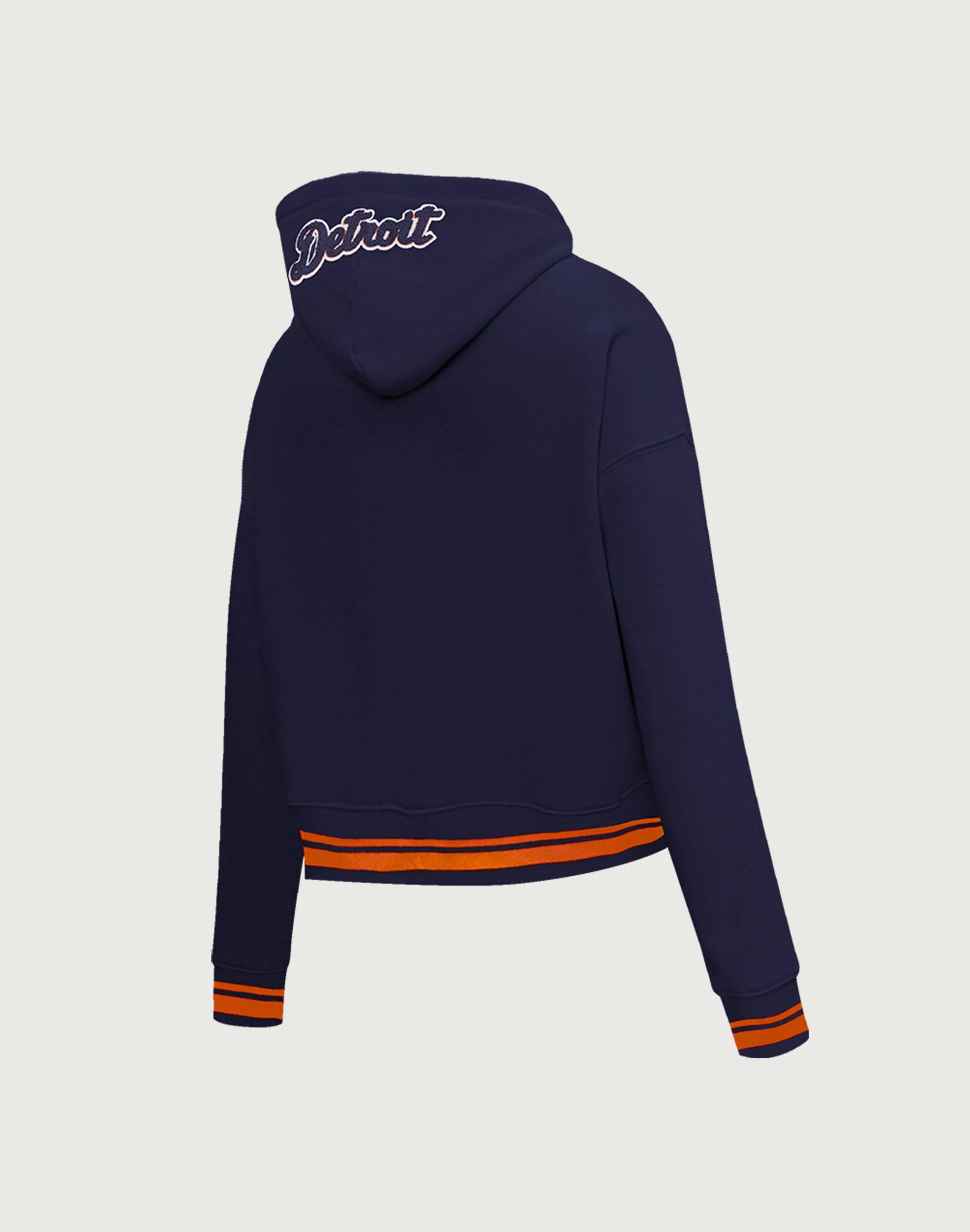 Pro Standard Detroit Tigers Mashup Rib Cropped Hoodie