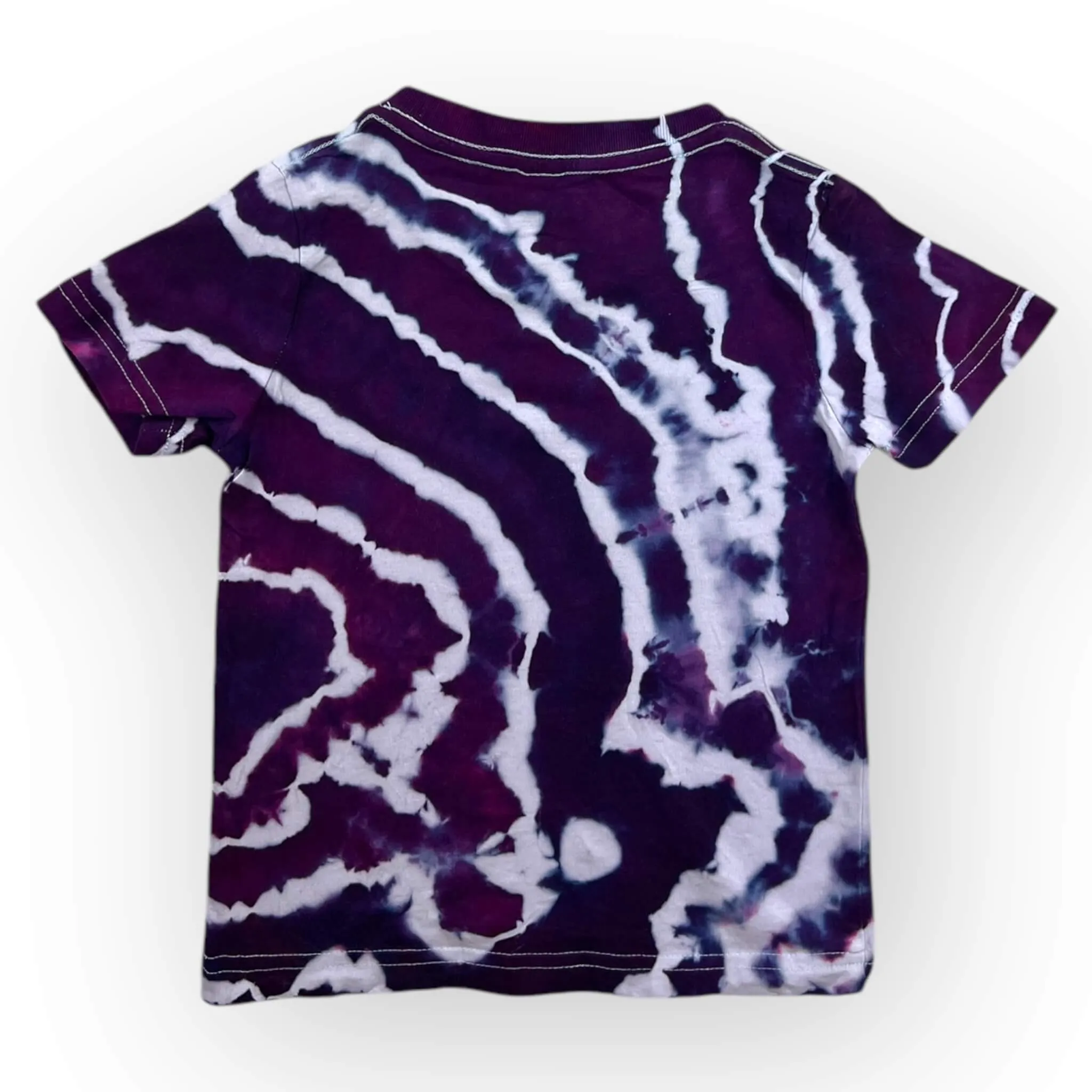 Purples Tie Dye Tee Age 2