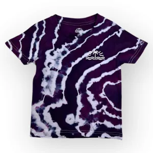 Purples Tie Dye Tee Age 2