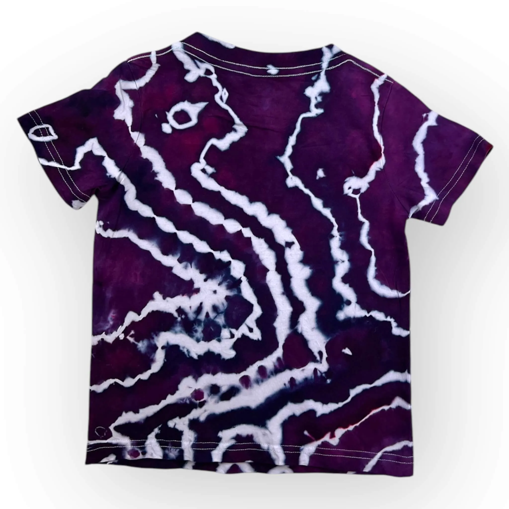Purples Tie Dye Tee Age 4