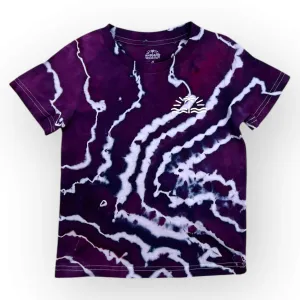 Purples Tie Dye Tee Age 4