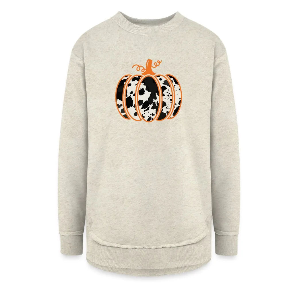 Rawhide Pumpkin Women's Weekend Tunic Fleece Sweatshirt
