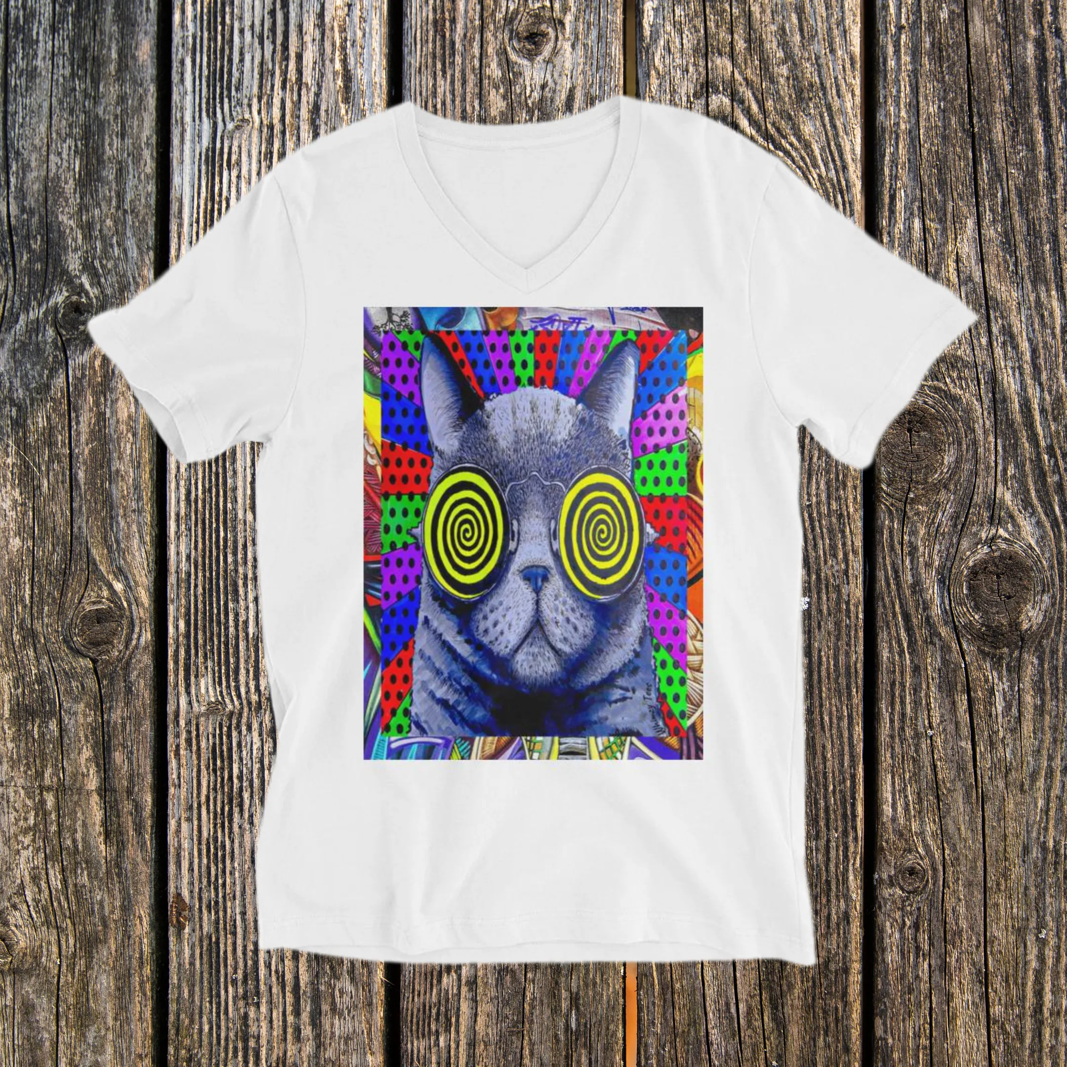 Razzmatazz V-Neck Tee