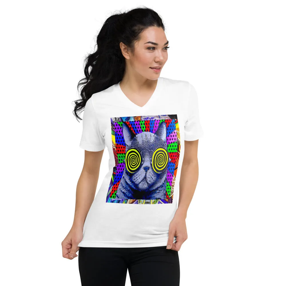 Razzmatazz V-Neck Tee
