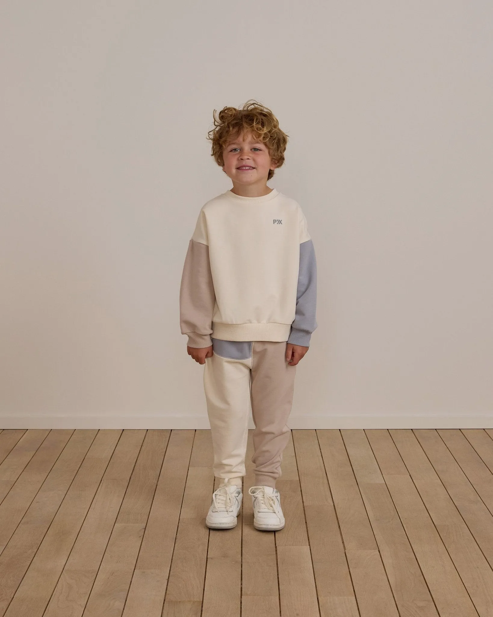 Relaxed Sweatshirt | Color Block