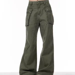 Retro Washed-out Overalls