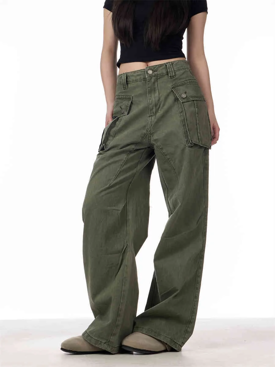 Retro Washed-out Overalls