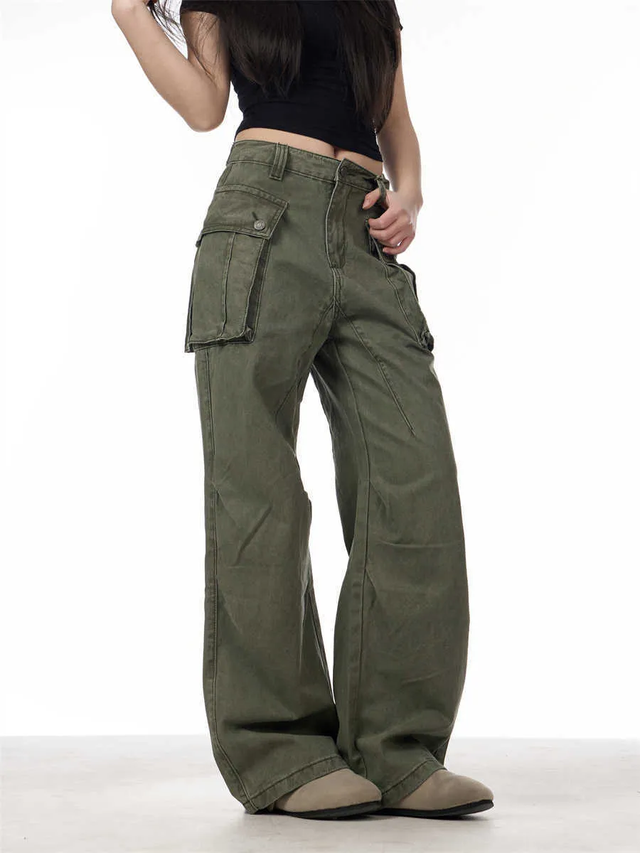 Retro Washed-out Overalls