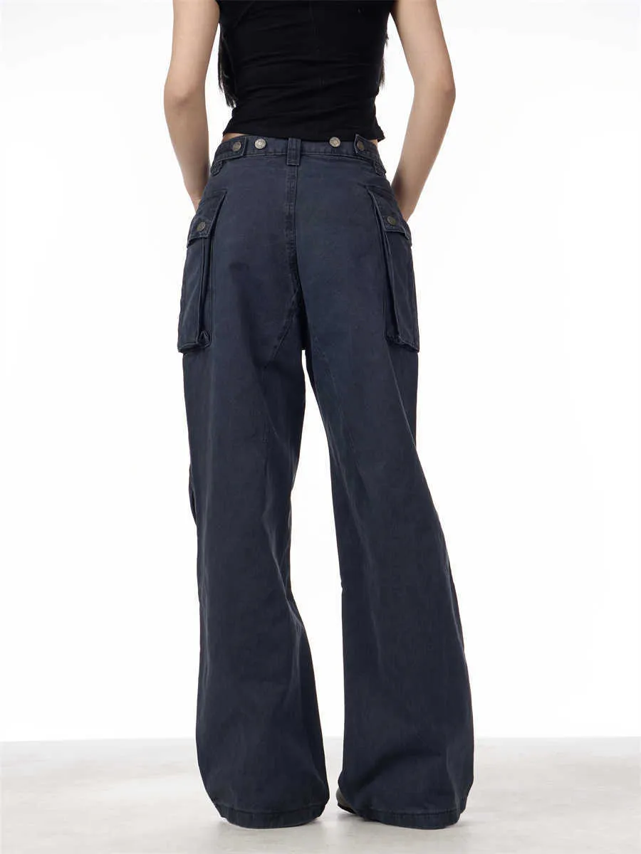 Retro Washed-out Overalls