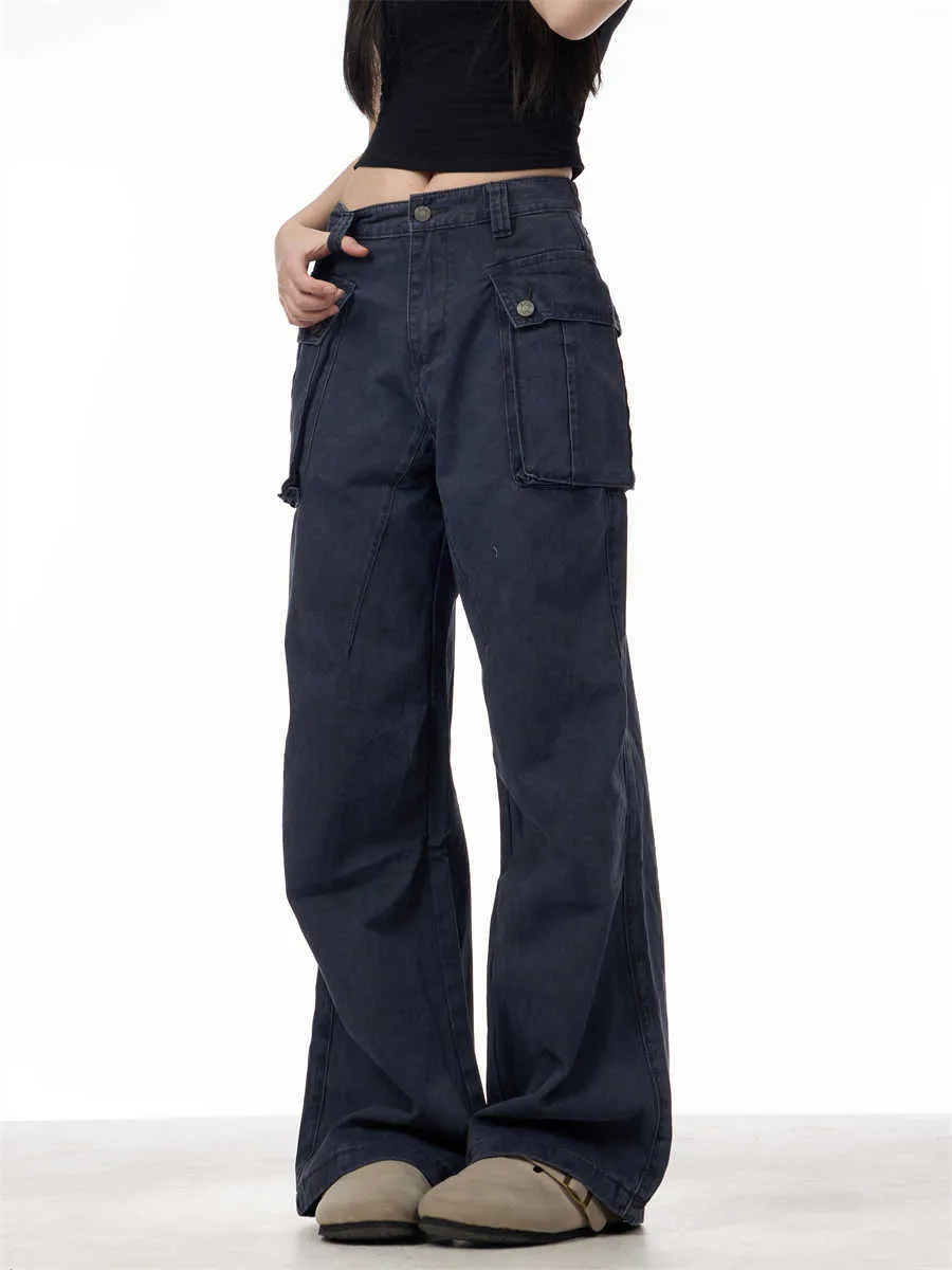 Retro Washed-out Overalls