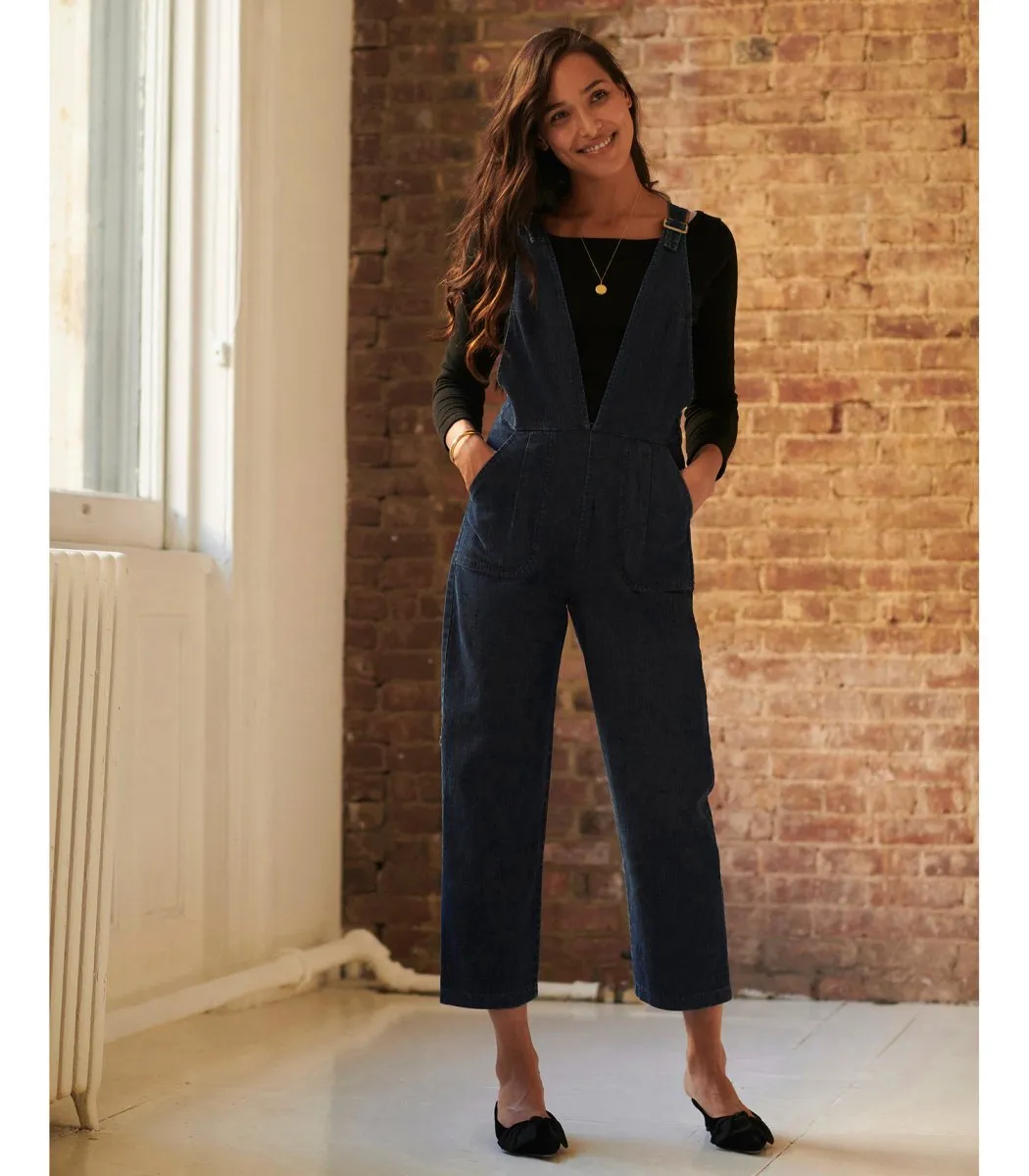Rhoda Coveralls Dark Indigo