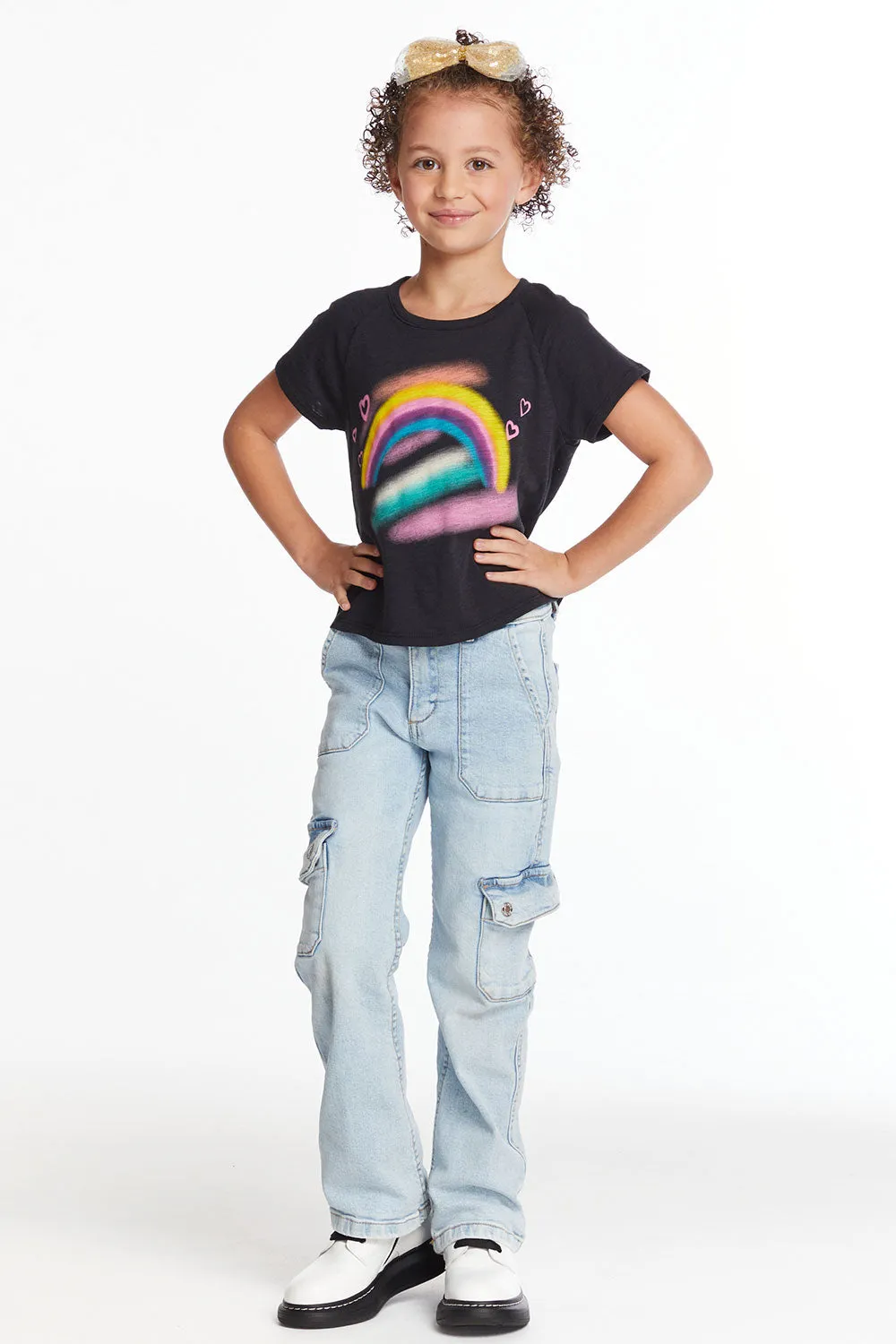 Ride The Rainbow Girls Tee