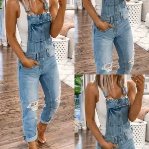 Ripped overalls-D140 | Inspanda