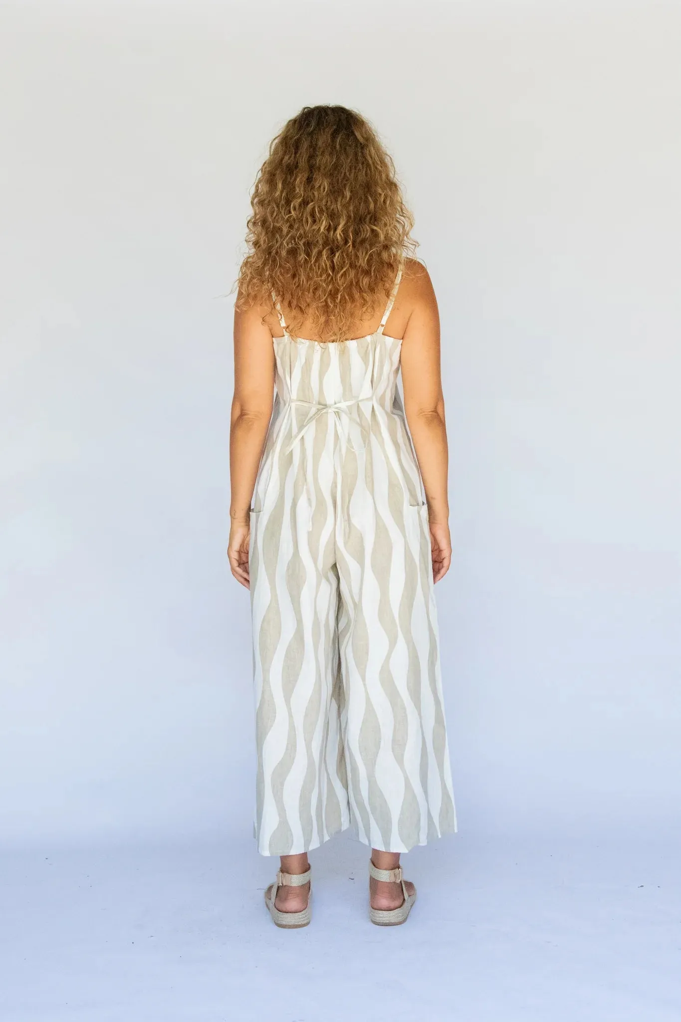 Romi Jumpsuit Island Stripe
