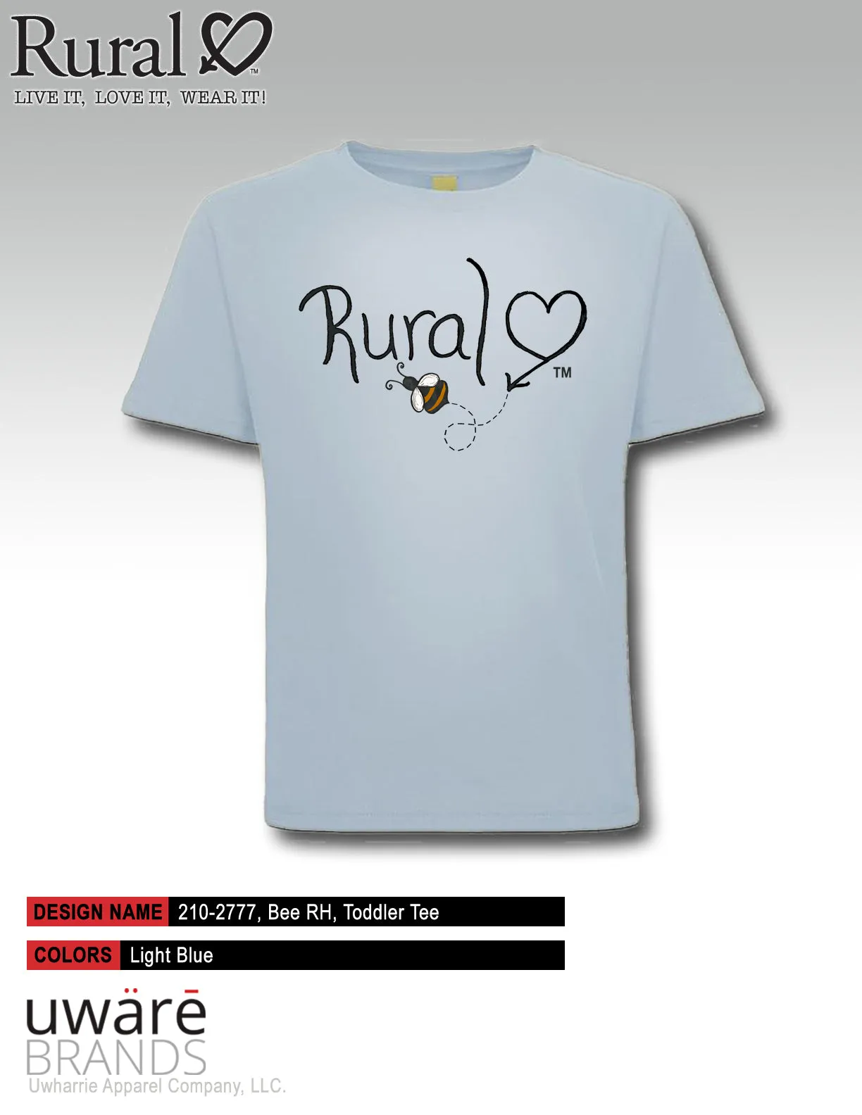 Rural Heart™ Toddler Tees