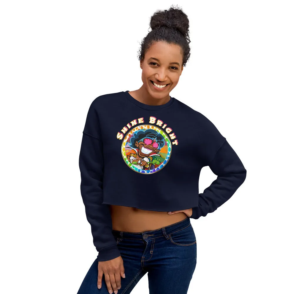 Shine Bright Crop Sweatshirt