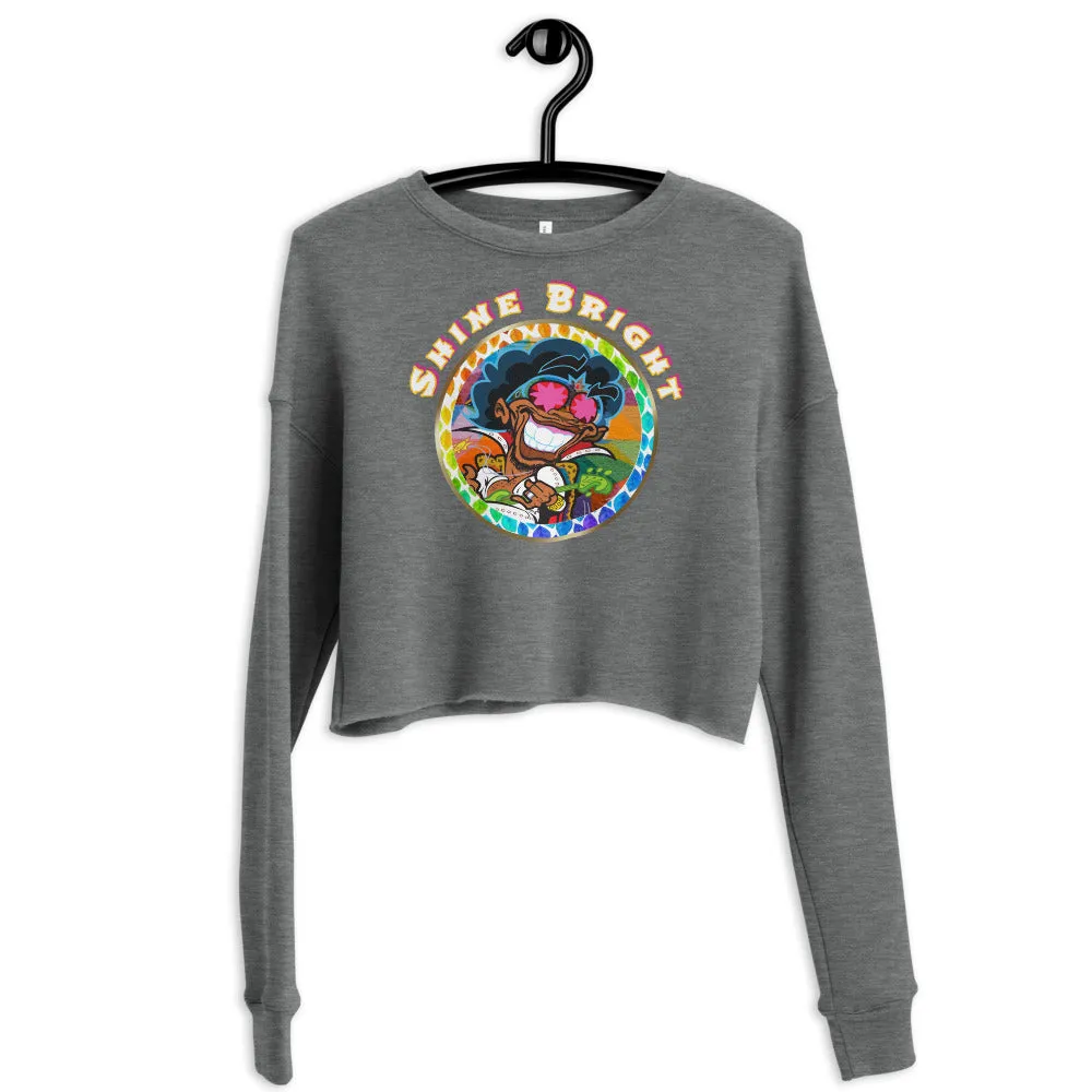 Shine Bright Crop Sweatshirt
