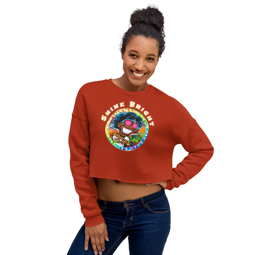 Shine Bright Crop Sweatshirt