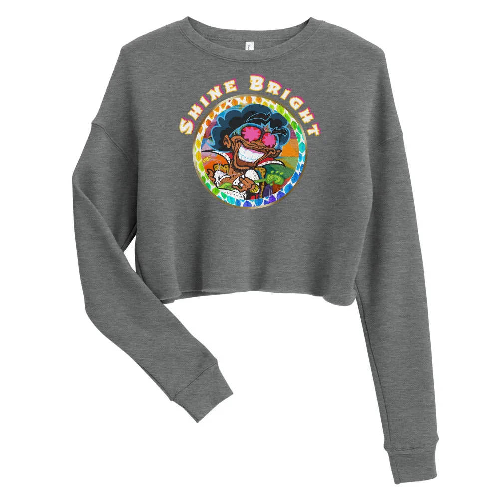Shine Bright Crop Sweatshirt