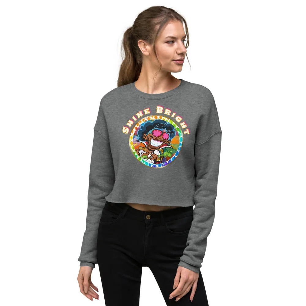 Shine Bright Crop Sweatshirt