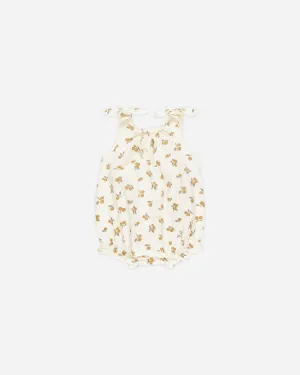 Shoulder Tie Bubble || Oranges