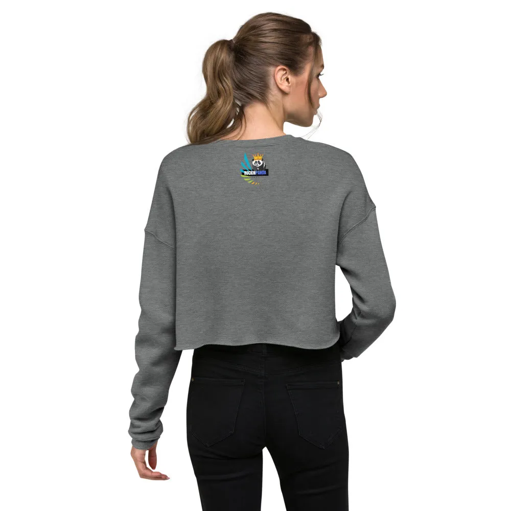 Skull King Crop Sweatshirt