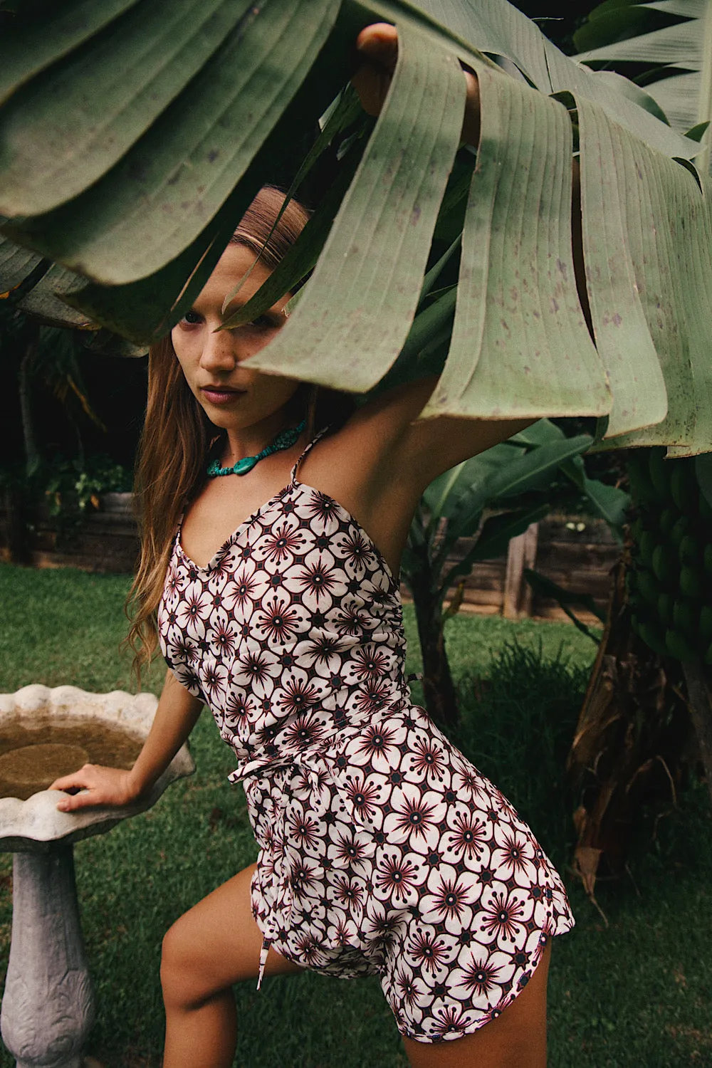 Slow Ride Tie Romper