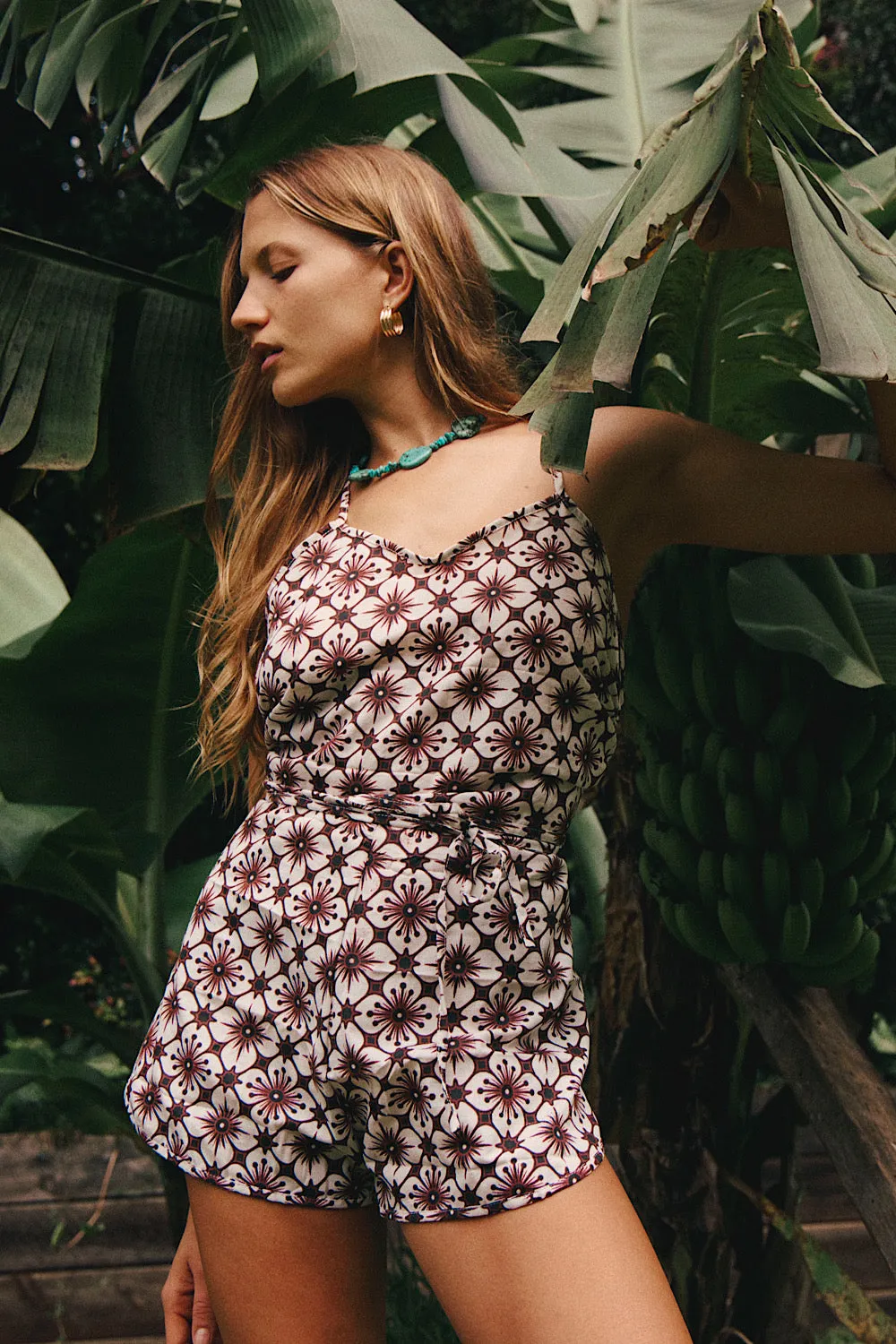 Slow Ride Tie Romper