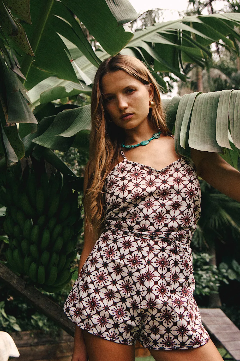 Slow Ride Tie Romper